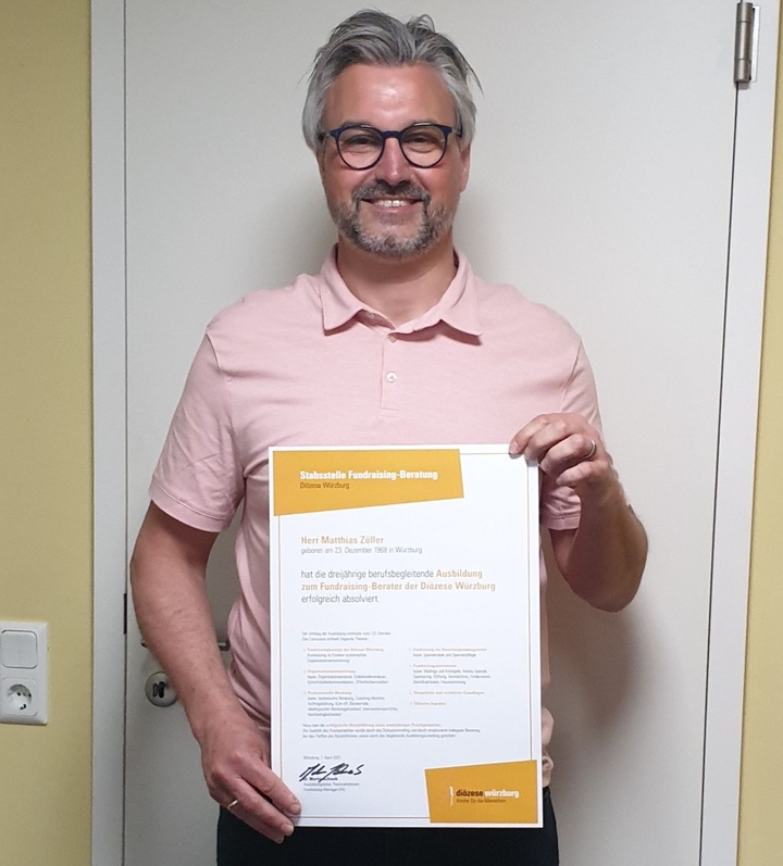 Zertifikat Matthias Zöller
